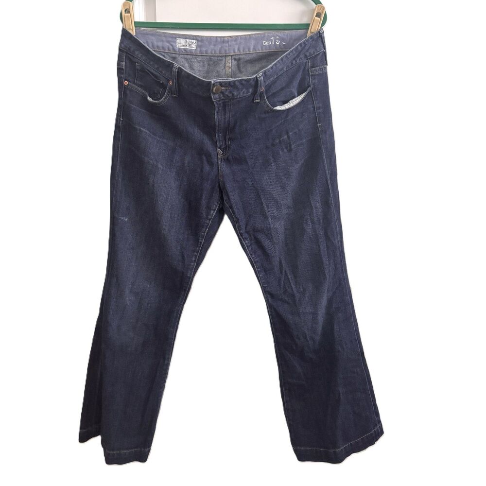 GAP Long & Lean Jeans | Women’s Size 16 | Blue Denim | Classic Straight Leg